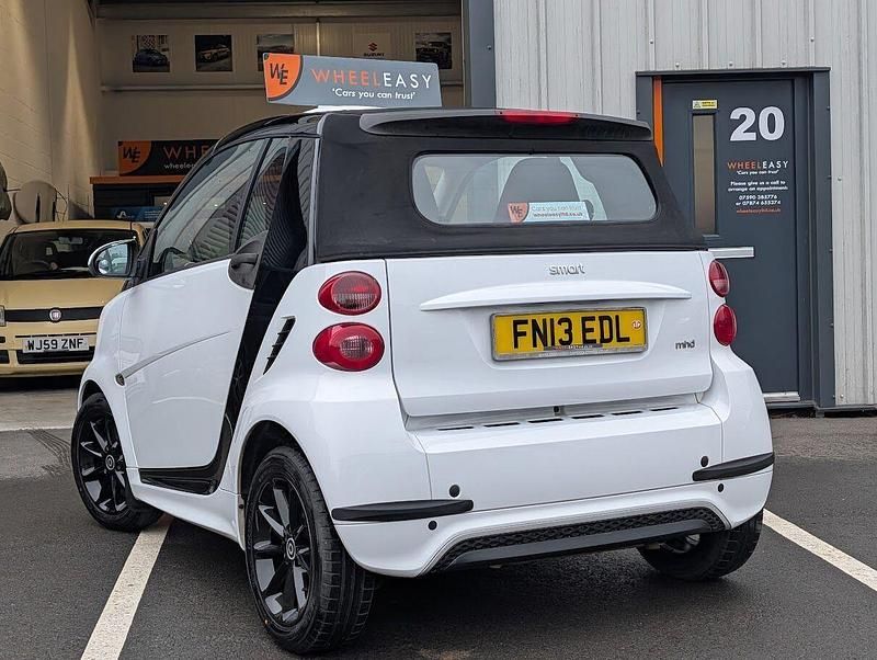 Used Smart ForTwo Cabrio Passion 71 HP (52 kW) 2013 White Cabriolet