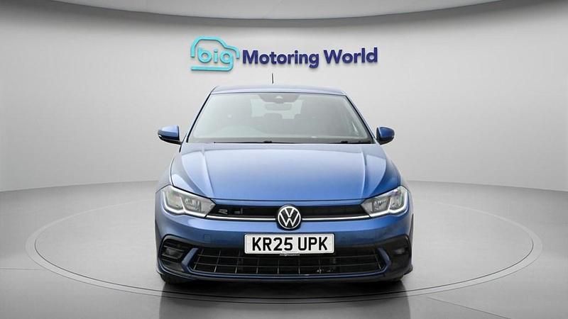 Used VW Polo R-line 95 HP (69 kW) 2025 Blue Hatchback