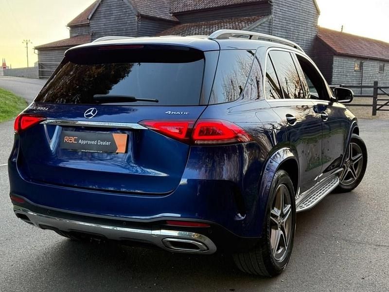 Used Mercedes GLE300 AMG line 245 HP (180 kW) 2020 Blue SUV