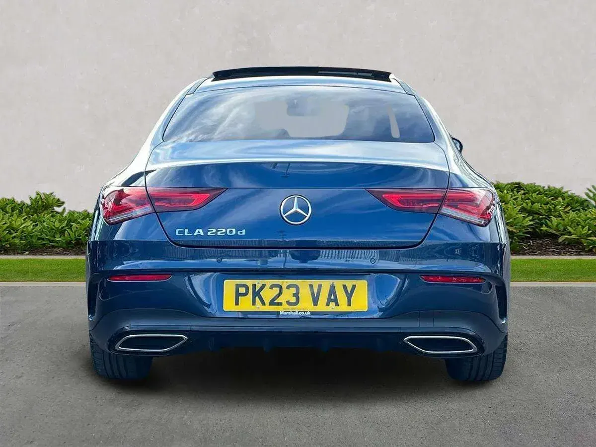Used Mercedes CLA220 AMG Line Premium Plus 2023 Blue Sedan