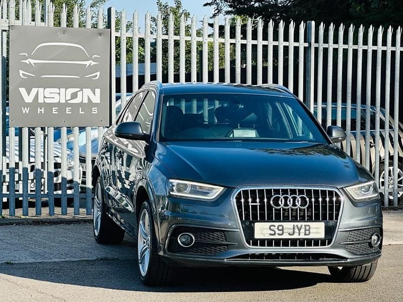 Grey Used 2014 Audi Q3 S-line plus SUV | £6,795 (Fair price) - Image 1/4