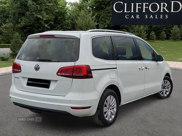 Used VW Sharan SE 150 HP (110 kW) 2016 White MPV