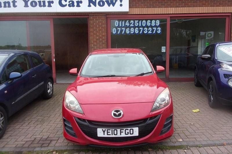 Red Used 2010 Mazda 3 Hatchback | £2,495 (Good price) - Image 1/1