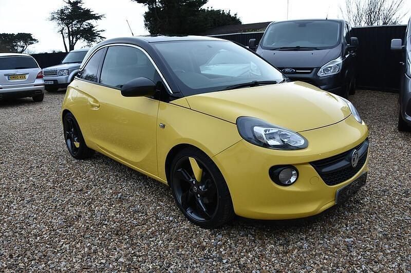 Used Vauxhall Adam Slam 100 HP (73 kW) 2016 Yellow Hatchback