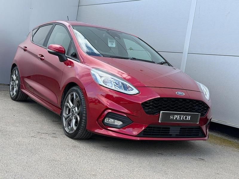 Used Ford Fiesta ST-Line 123 HP (90 kW) 2020 Red Hatchback
