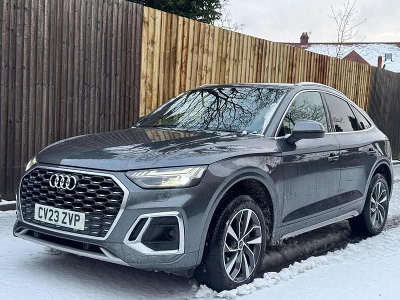 Begagnad Audi Q5 Sportback S-Line 2023 Grå SUV
