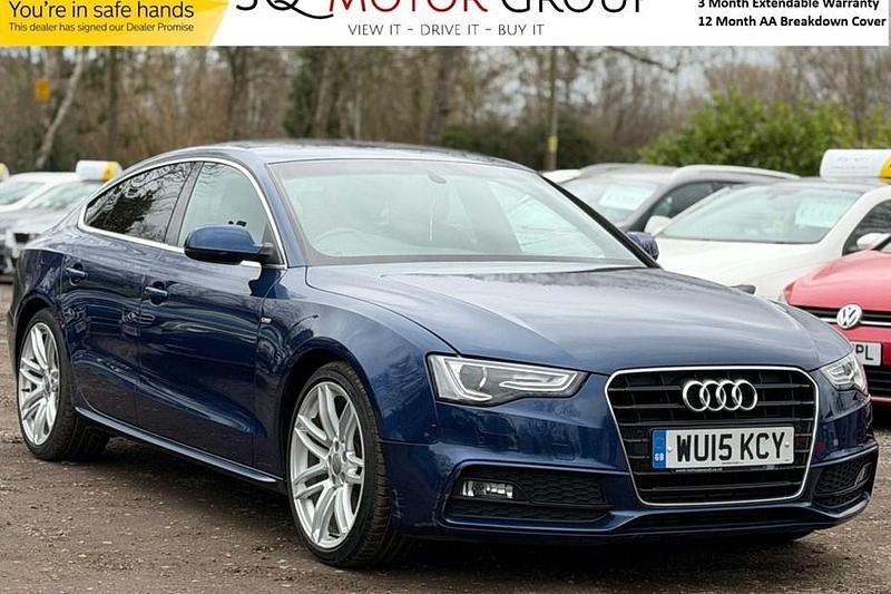 Used Audi A5 Sportback S-Line 177 HP (130 kW) 2015 Hatchback