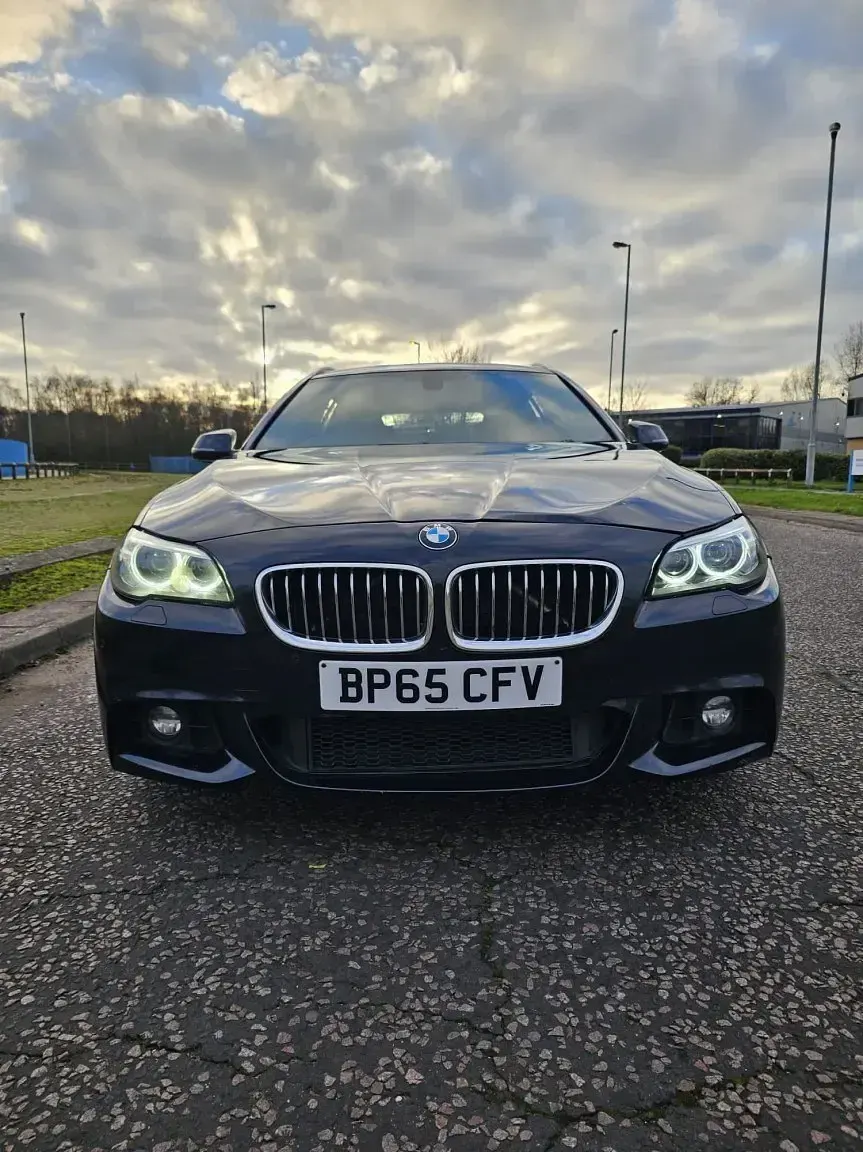 Gebraucht BMW 520 M Sport 2015 Schwarz Kombi