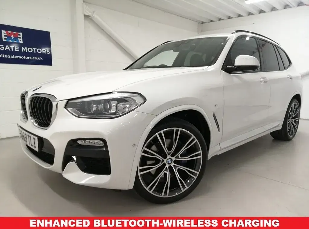 Used BMW X3 M Sport 190 HP (139 kW) 2019 White SUV