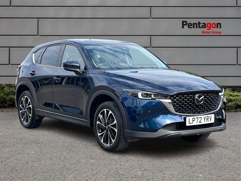 Blue Used 2023 Mazda CX-5 Edition SUV | £20,645 (Fair price) - Image 1/4
