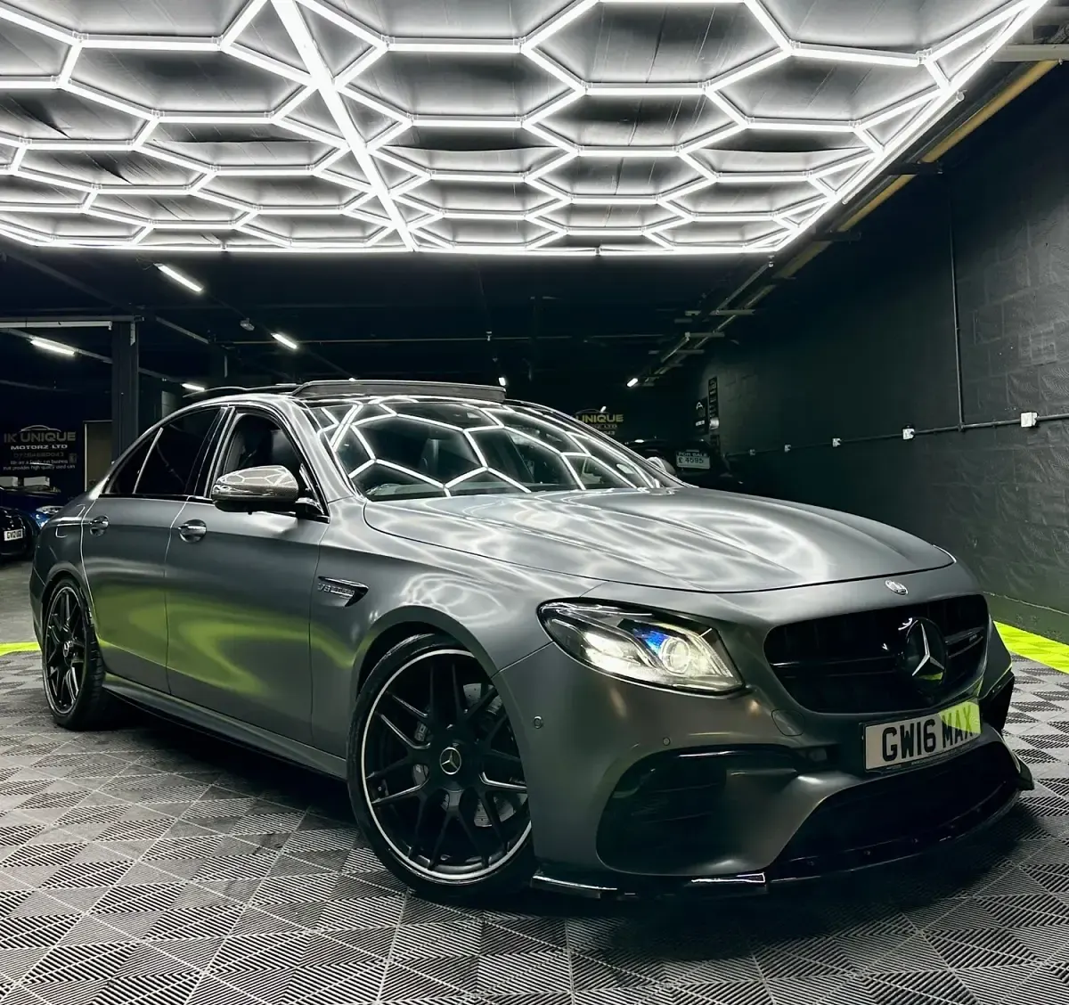 Used Mercedes E63 AMG Premium 820 HP (603 kW) 2017 Grey Sedan