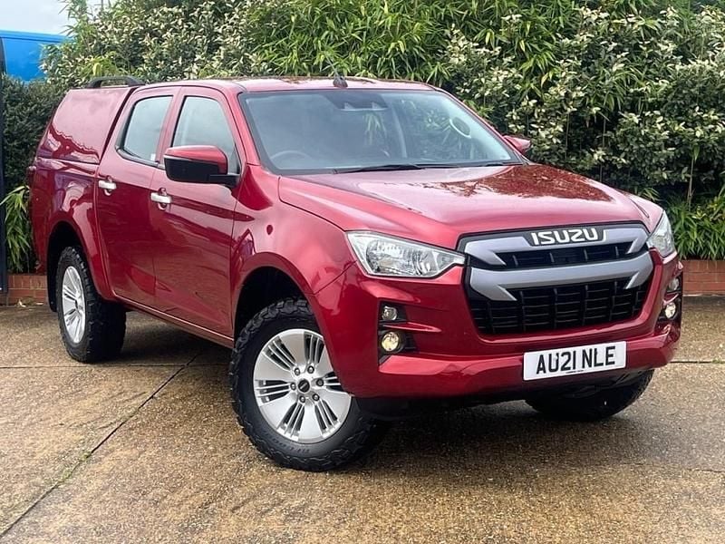 Red Used 2021 Isuzu D-Max Pickup | £18,995 (Expensive) - Image 1/4