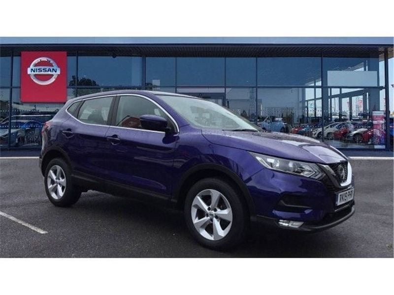 Blue Used 2019 Nissan Qashqai Acenta Premium SUV | £7,790 (Good price) - Image 1/4