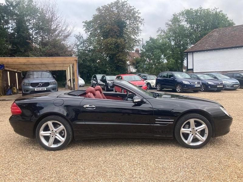 Used Mercedes SL350 2003 Black Cabriolet