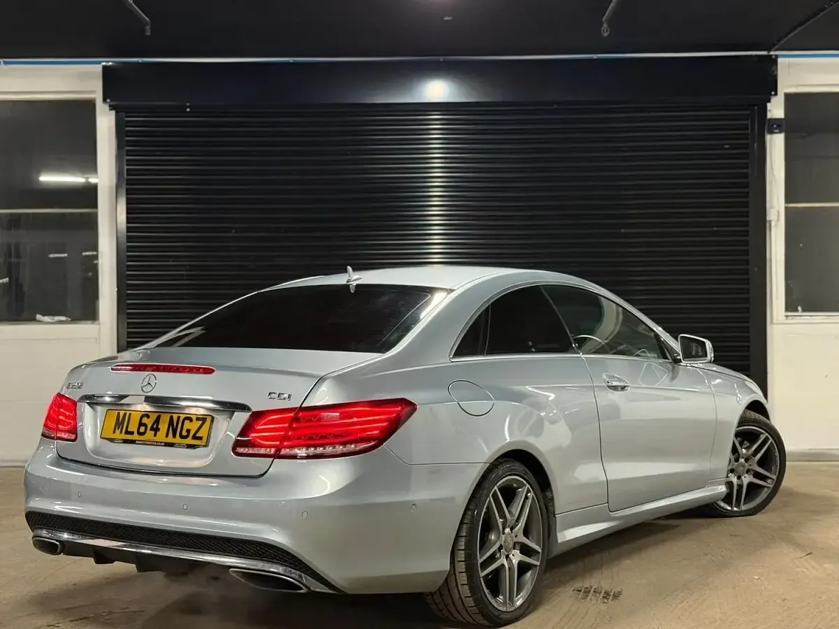 Used Mercedes E250 AMG 204 HP (150 kW) 2014 Silver Coupe