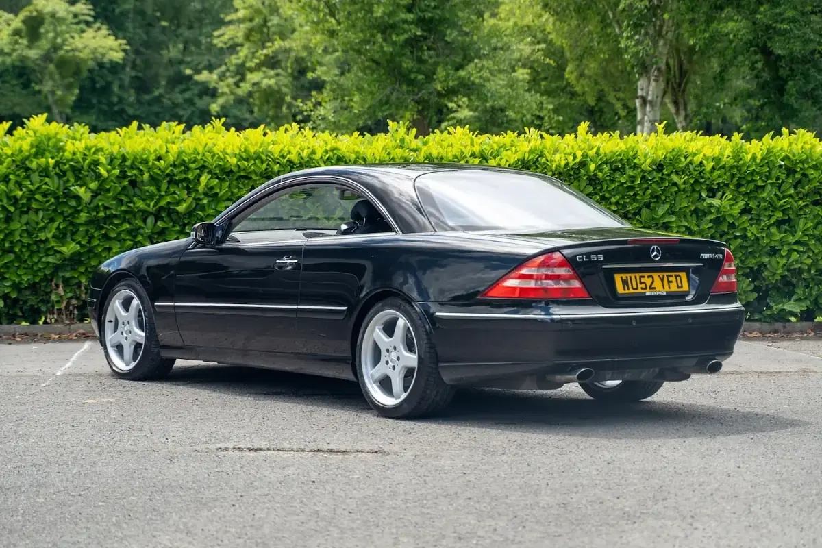 Used Mercedes CL55 AMG 360 HP (264 kW) 2002 Black Coupe