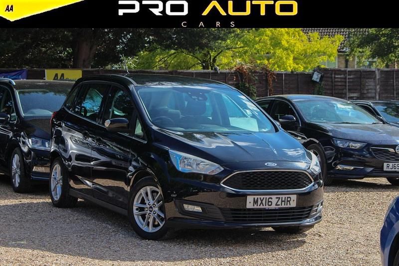 Black Used 2016 Ford Grand C-Max Zetec MPV | £6,600 (Fair price) - Image 1/4