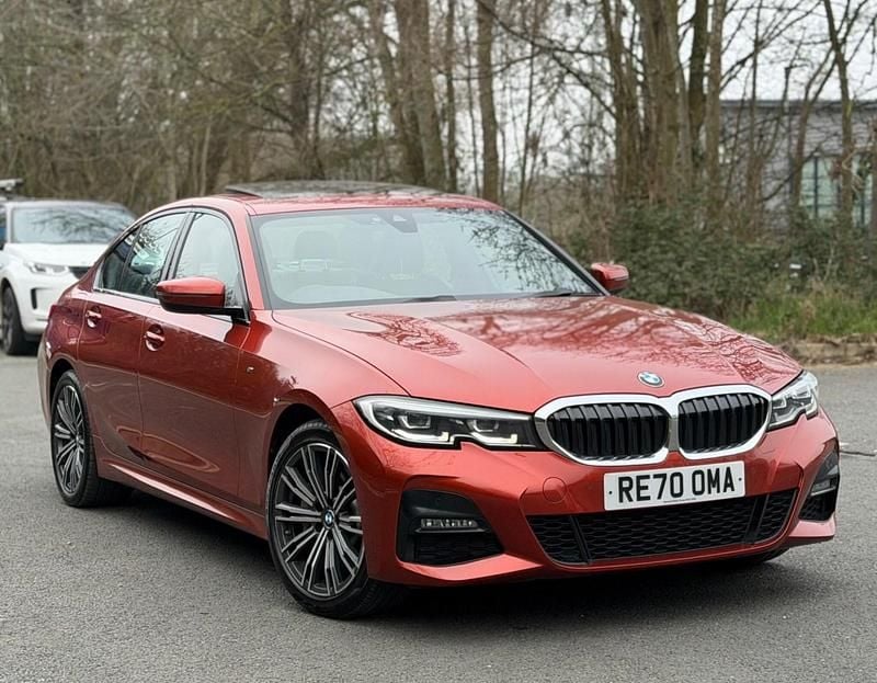 Used BMW 330e M Sport 2020 Orange Sedan
