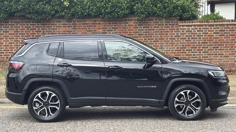 Black Used 2022 Jeep Compass Limited SUV | £16,999 (Fair price) - Image 1/4