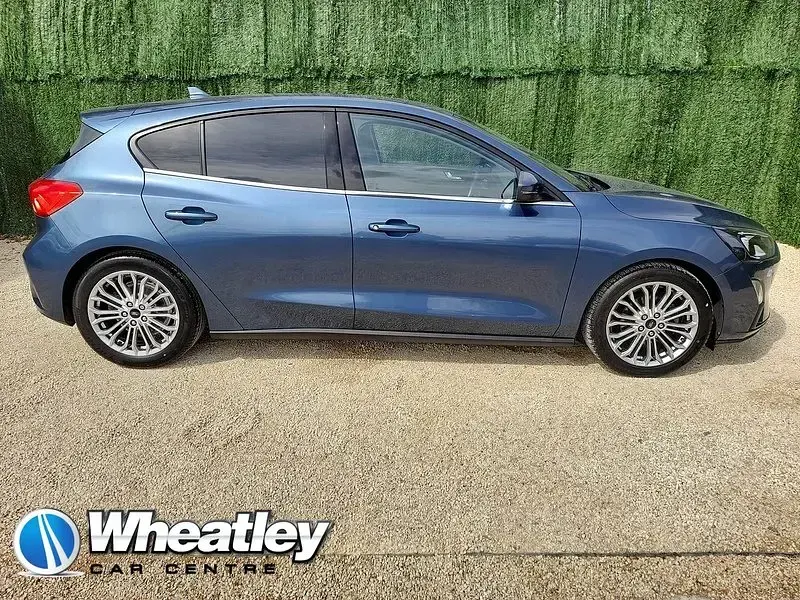Used Ford Focus Titanium X 125 HP (91 kW) 2020 Blue Hatchback