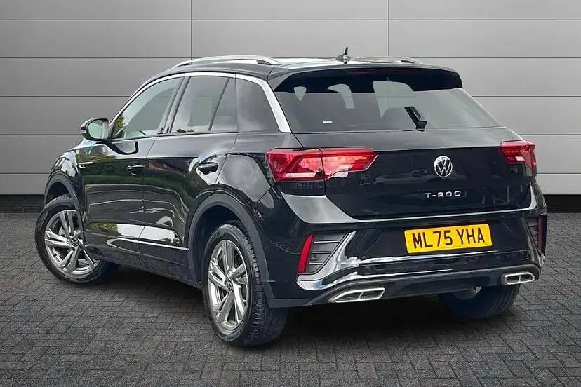 Used VW T-Roc R-line 150 HP (110 kW) 2025 Black SUV