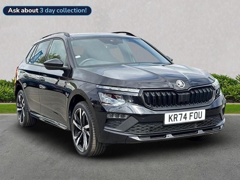 Black Used 2024 Skoda Kamiq Monte Carlo SUV | £23,739 (A bit pricey) - Image 1/4