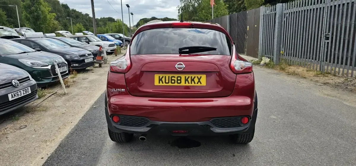 Used Nissan Juke 110 HP (80 kW) 2018 Red SUV