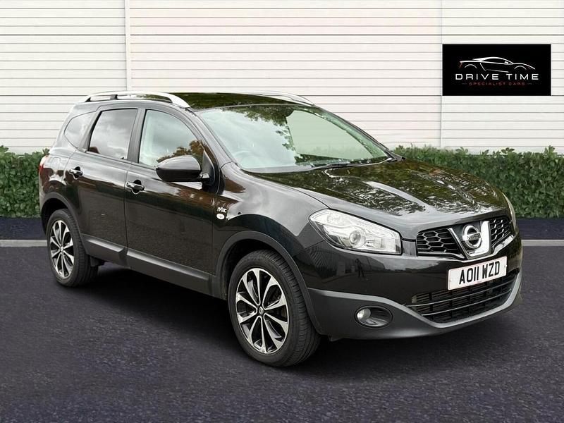 Black Used 2011 Nissan Qashqai +2 N-TEC SUV | £3,600 (Fair price) - Image 1/4
