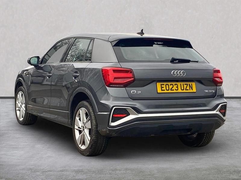 Begagnad Audi Q2 S-Line 150 HK (110 kW) 2023 Grå SUV