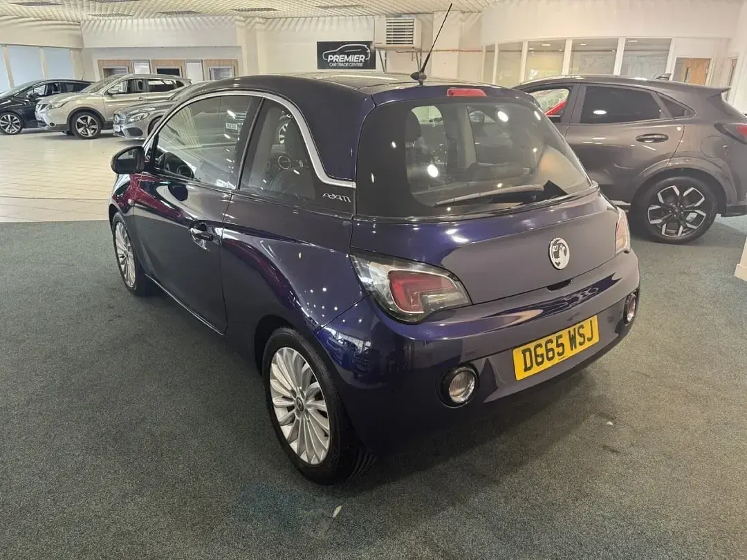 Used Vauxhall Adam Glam 2015 Blue Hatchback