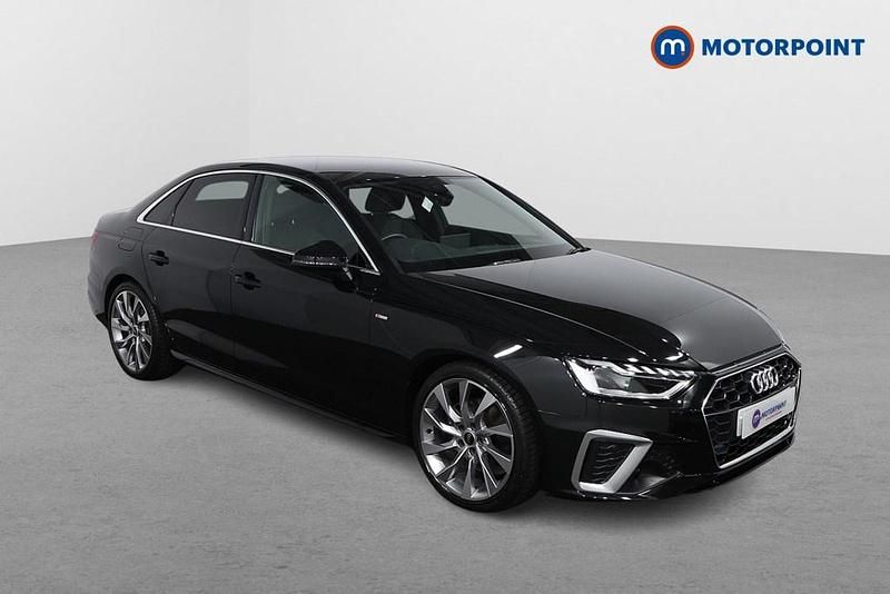 Black Used 2022 Audi A4 S-Line Sedan | £21,049 (Super price) - Image 1/4