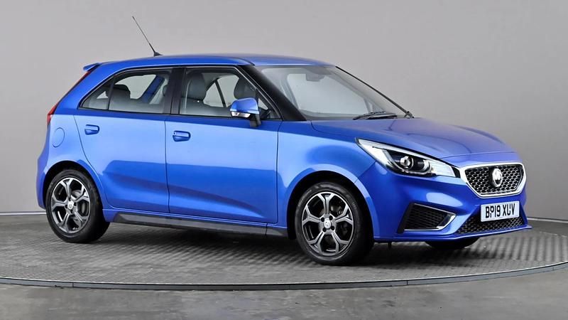 Used MG MG3 Exclusive 106 HP (77 kW) 2019 Blue Hatchback