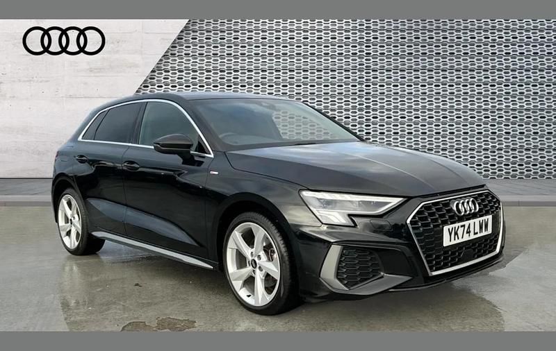 Used Audi A3 e-tron S-Line 201 HP (147 kW) 2024 Black Hatchback