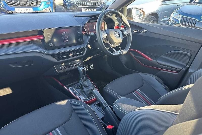 Used Skoda Fabia Monte Carlo 110 HP (80 kW) 2023 Phoenix orange metallic Hatchback