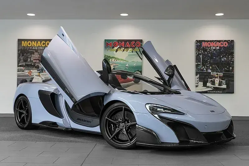Used McLaren 675LT 675 HP (496 kW) 2016 Grey Cabriolet