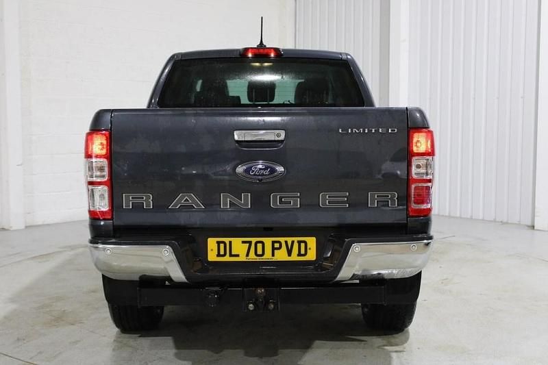 Begagnad Ford Ranger Limited 2020 Grå Pickup