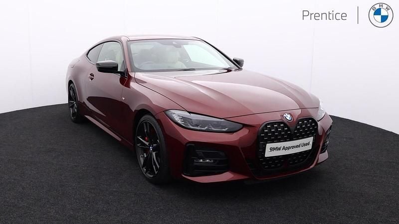 Red Used 2021 BMW 420 M Sport Coupe | £28,995 (Fair price) - Image 1/4