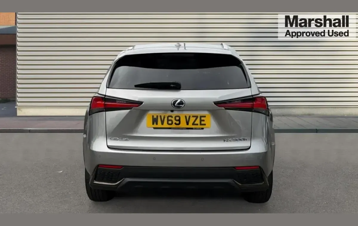 Used Lexus NX300h Sport Line 194 HP (142 kW) 2019 Silver SUV