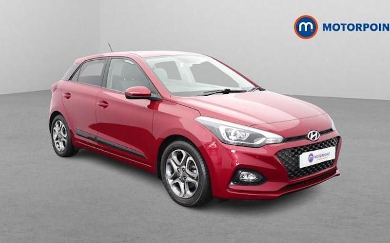 Red Used 2019 Hyundai i20 Premium Hatchback | £11,499 (Fair price) - Image 1/4