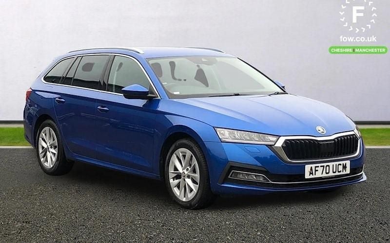 Blue Used 2020 Skoda Octavia SE L First Edition Estate | £14,899 (Fair price) - Image 1/4
