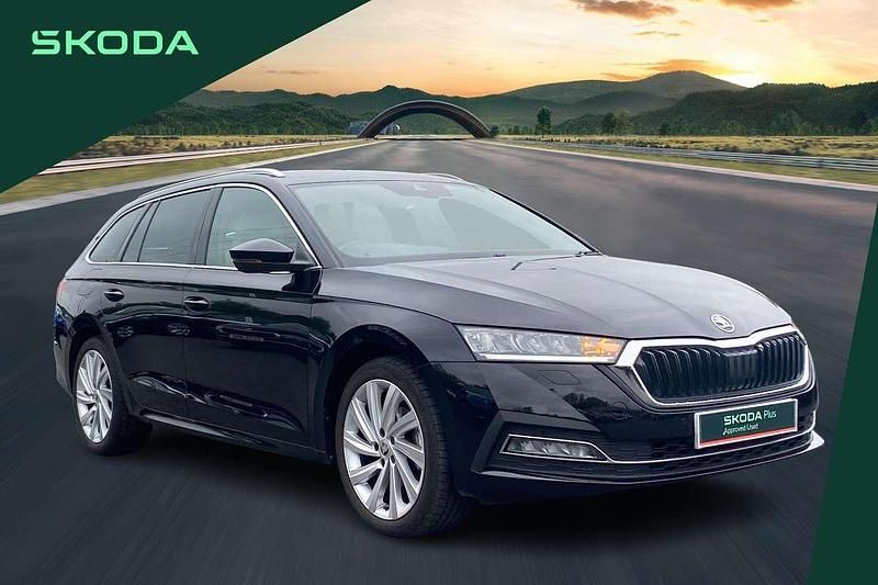 Black Used 2023 Skoda Octavia SE L Estate | £22,999 (A bit pricey) - Image 1/4
