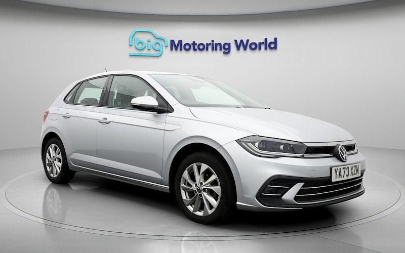 Used VW Polo Style 95 HP (69 kW) 2023 Silver Hatchback