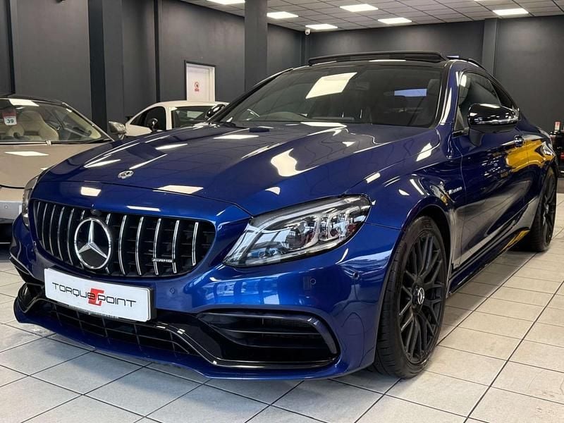 Used Mercedes C63 AMG AMG 2019 Blue Coupe