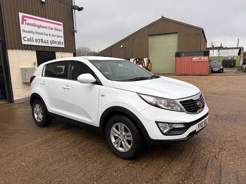 Begagnad Kia Sportage 133 HK (97 kW) 2012 Vit SUV