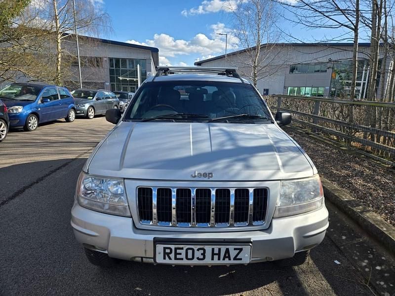 Used Jeep Grand Cherokee Overland 163 HP (119 kW) 2003 Silver SUV