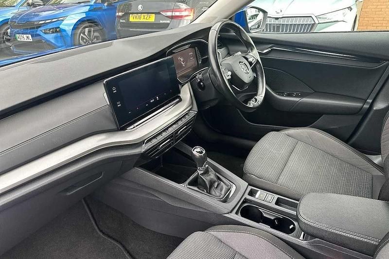 Used Skoda Octavia SE Technology 150 HP (110 kW) 2021 Blue Hatchback