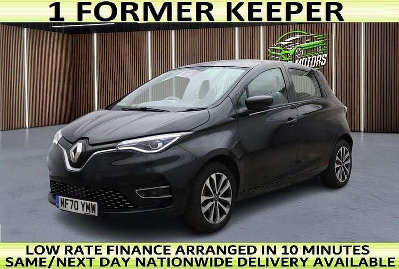 Used Renault Zoe GT-Line 100 kW (136 HP) 2020 Black Hatchback
