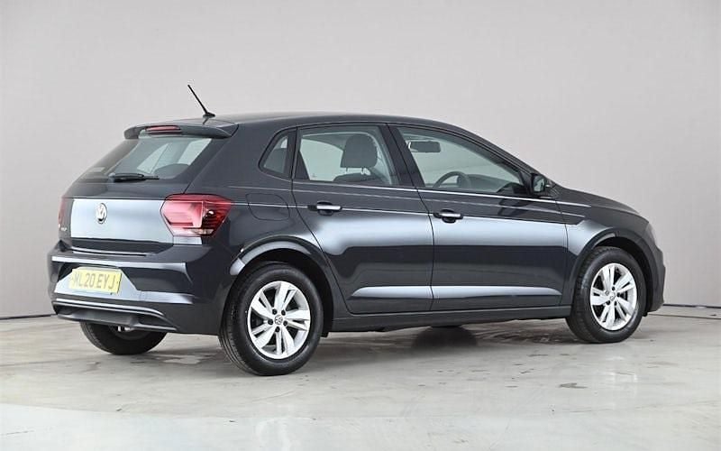 Usado VW Polo SE 95 HP (69 kW) 2020 Cinzento Citadino