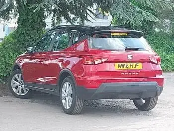 Used Seat Arona SE Technology 95 HP (69 kW) 2018 Red SUV