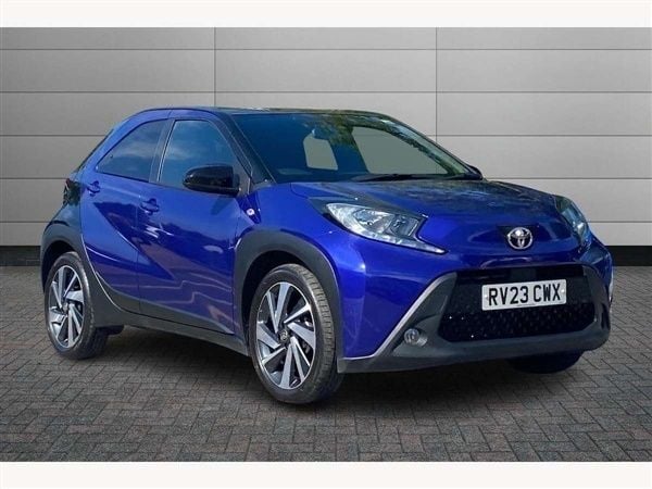Blue Used 2023 Toyota Aygo Hatchback | £13,099 (Fair price) - Image 1/3